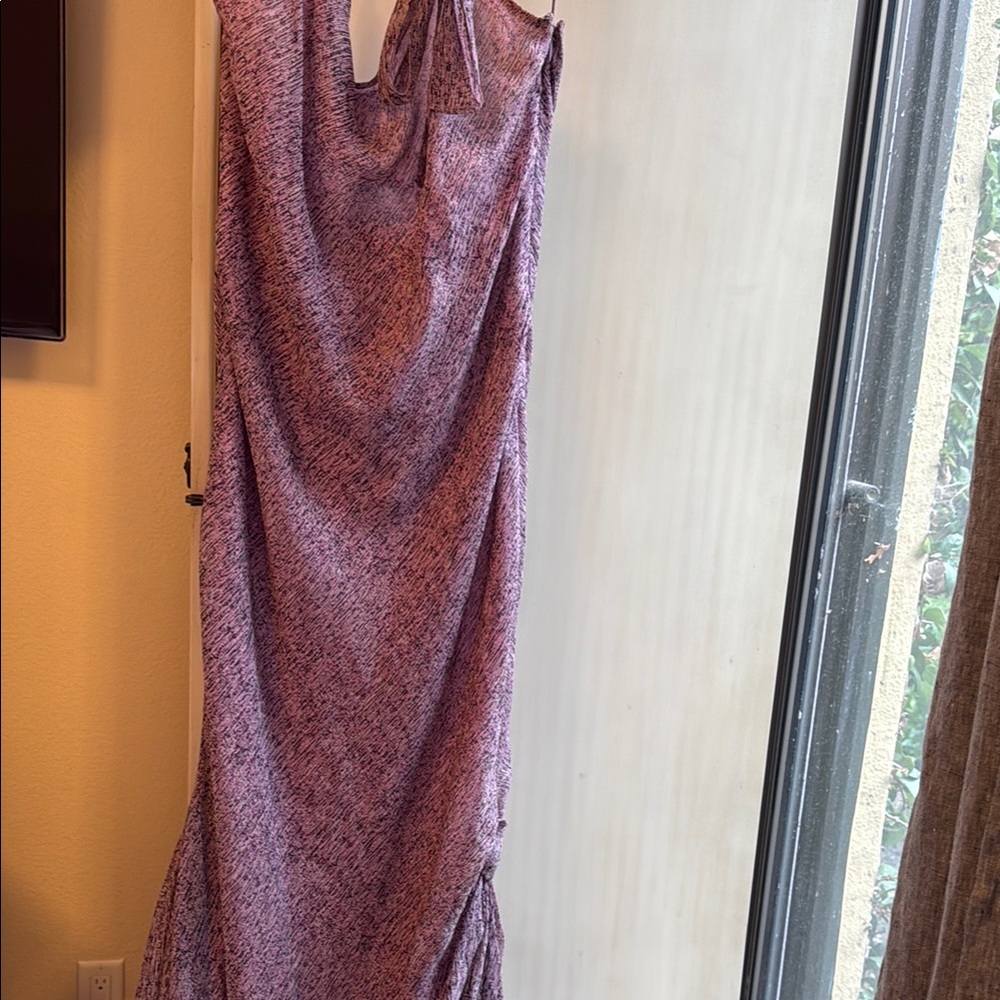 Vera wang Elegant Purple Women's Dress